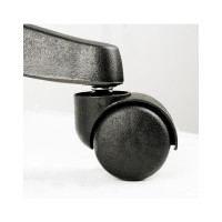 Кресло руководителя Helmi HL-E31 Ergo, регулируемый подголовник и поясничный упор, ткань черная 284605