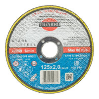 Круг отрезной по стали (125x2х22 мм) TIGARBO ТК-112520067