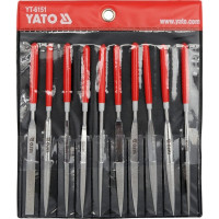 Набор алмазных надфилей YATO 4x160x50 мм 10 предметов YT-6151