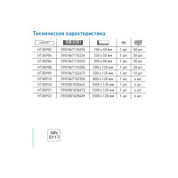 Столярная струбцина HOEGERT TECHNIK 1500x120 мм HT3B922