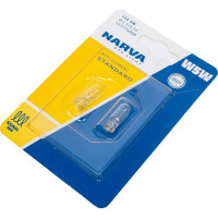 Автолампа NARVA W5W W2.1x9.5d блистер, 2шт 12V 1 10 171774000