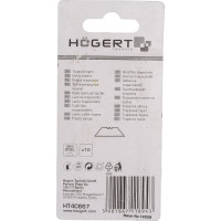 Лезвия трапециевидные (10 шт; 19 мм; SK5) HOEGERT TECHNIK HT4C667