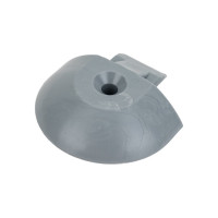 Пластиковая заглушка РОМЕК для такелажной алюминиевой рейки 4680091063038