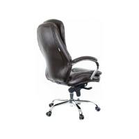 Кресло Everprof Valencia M кожа коричневый EC-330 Leather Brown