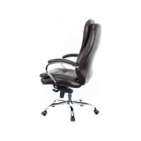 Кресло Everprof Valencia M кожа коричневый EC-330 Leather Brown