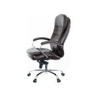 Кресло Everprof Valencia M кожа коричневый EC-330 Leather Brown