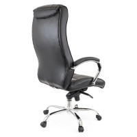 Кресло Everprof King M кожа черный EC-370 Leather Black