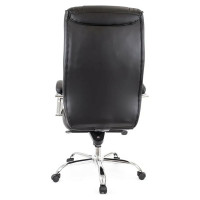 Кресло Everprof King M кожа черный EC-370 Leather Black