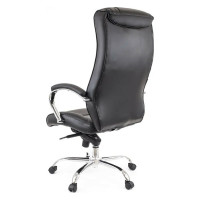 Кресло Everprof King M кожа черный EC-370 Leather Black