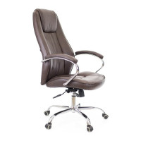 Кресло Everprof Long TM экокожа коричневый EC-369 PU Brown