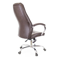 Кресло Everprof Long TM экокожа коричневый EC-369 PU Brown