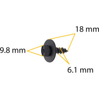 Автокрепеж для Toyota/Lexus 10 шт 9015960525 КрепАвто M2130