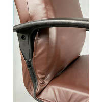 Чехол для компьютерного кресла ГЕЛЕОС 535Л размер L, кожа, темно-коричневый ГЧ00535Л