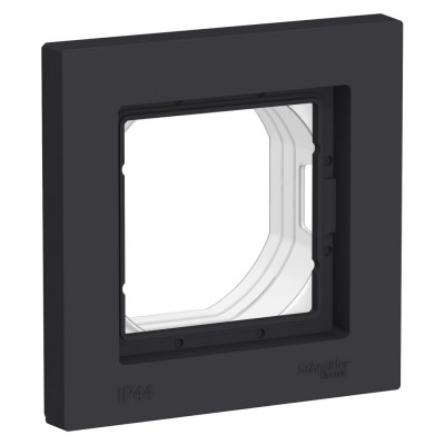 1-ая рамка Systeme Electric AtlasDesign Aqua Карбон IP44 SE ATN441001