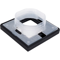 1-ая рамка Systeme Electric AtlasDesign Aqua Карбон IP44 SE ATN441001