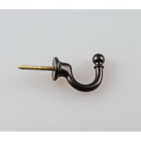 Мебельный крючок Brante BR 150 BK чёрный 605483