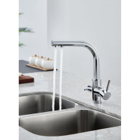 Смеситель для кухни Paulmark ESSEN, хром, Es213011-CR