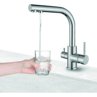 Смеситель для кухни Paulmark ESSEN, хром, Es213011-CR