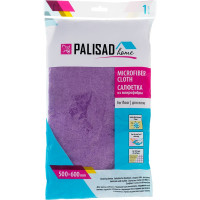 Салфетка из микрофибры для пола PALISAD Home 500x600 мм, фиолетовая 923315