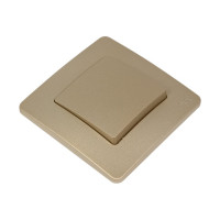 Переключатель Systeme Electric Blanca внутр Титан 1-клавишный, 10А, 250B SE BLNVS010604