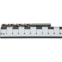 Сверло по металлу твердосплавное цельное цх (5.10x52x86 мм; ВК8; DIN338) ИНСТУЛС 00001175932