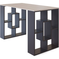 Письменный стол СОКОЛ венге/беленый дуб СПм-15 СПм15В5Б5