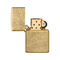 Зажигалка Zippo Classic с покрытием Tumbled Brass 49477