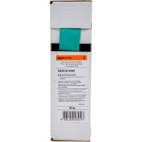 Термоусаживаемая трубка TDM ELECTRIC ТУТнг 16/8 зеленая в коробке (10 м/упак) SQ0518-0440