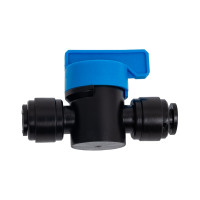 Шаровый кран 6 мм CDC Pneumatics HBVU 0606B