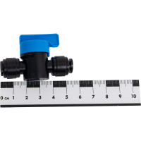 Шаровый кран 6 мм CDC Pneumatics HBVU 0606B