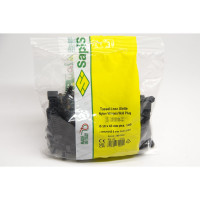 Держатель-винт SapiSelco черный, полиамид 6.6, уп. 100 шт. ALE.3.401