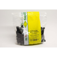 Держатель-винт SapiSelco черный, полиамид 6.6, уп. 100 шт. ALE.3.401