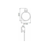 Полотенцедержатель Ekko E1504