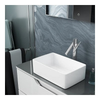 Раковина Teymi Helmi Mini 38 artceramic, накладная, белая 00-00256775