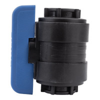 Компрессионный шаровой кран VALFEX ПНД ВН/ВН резьба разборный 1/2"-1/2"Ду20 1210120012012