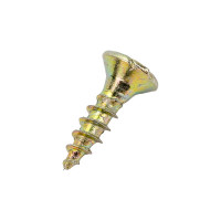 Шуруп для дерева Bohrer 2,5x10, универ., желтый, 1000 шт. SYZ-2,5х10-1000