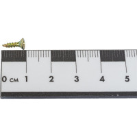 Шуруп для дерева Bohrer 2,5x10, универ., желтый, 1000 шт. SYZ-2,5х10-1000