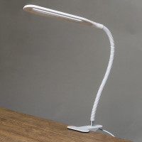 Настольный светильник RISALUX на прищепке "Офисный белый" 24LED USB 11х7,5х60,5 см 3726740