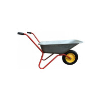 Садовая тачка Yard одноколесная, грузоподъемность 100 кг, объем 80 л 66-8-075