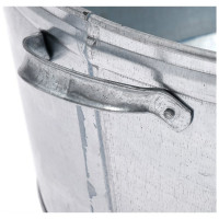 Овальный оцинкованный таз РемоКолор 23л 62-1-024