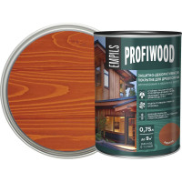 Защитно-декоративное покрытие для древесины PROFIWOOD (рябина; 0.75 л; 0.7 кг) 72625