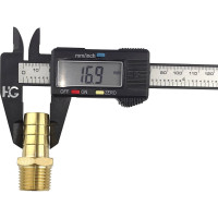 Штуцер пневмо 1/2" НР - 16 мм, 5 шт HG 1644965