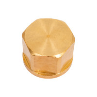 Заглушка Viega В, 1", бронза RX, с многогранником 268367