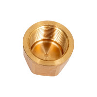 Заглушка Viega В, 1", бронза RX, с многогранником 268367