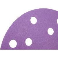 Круг шлифовальный Purple PP627 (150 мм; 15 отверстий; Р220; 100 шт) Hanko PP627.150.15.0220
