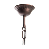 Садово-парковый светильник FERON PL695 на цепочке 60W 230V E27, коричневый 11697