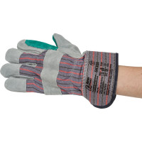 Спилковые комбинированные перчатки Armprotect докер, с усилением ладони, р11 SK320 4631161814371