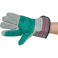 Спилковые комбинированные перчатки Armprotect докер, с усилением ладони, р11 SK320 4631161814371