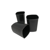 Подставка-стакан для канцелярских мелочей Attache Economy черная 1411275