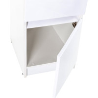 Напольная тумба с правой раковиной под стиральную машину ORANGE OPTIMA OP-40TUW+RAR